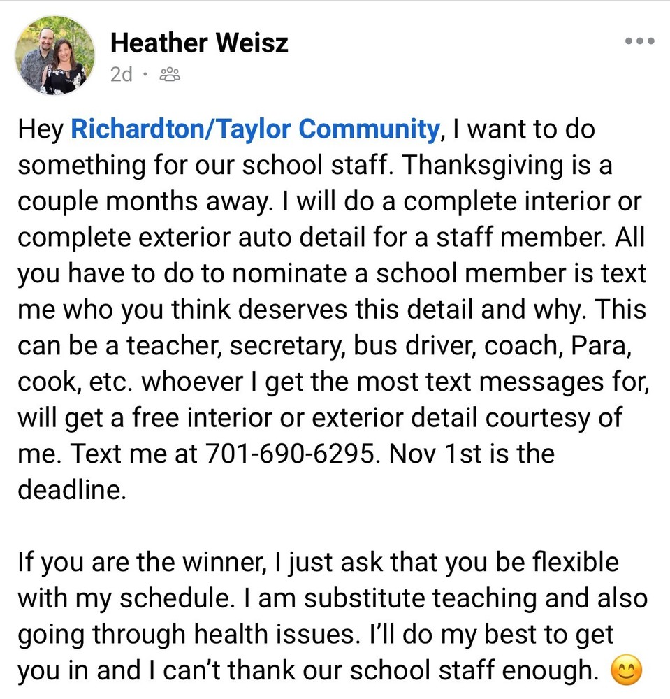 Richardton-Taylor Public Schools | Home